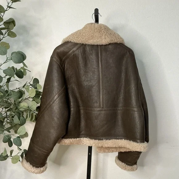 NWT Citizens Of Humanity Liv Shearling JacketLarge